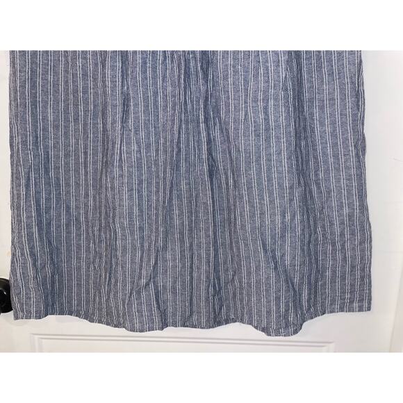 Savanna Jane size Large Embroidered Sleeveless Chambray Mini Dress Boho Southern - Picture 11 of 11